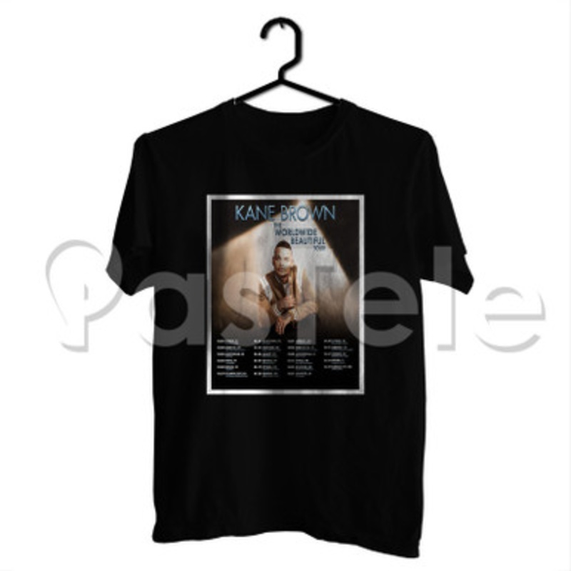 Kane Brown The Worldwide Beautiful Tour Custom Personalized T Shirt Tees Apparel Cotton Tee Shirt Shirts Cloth