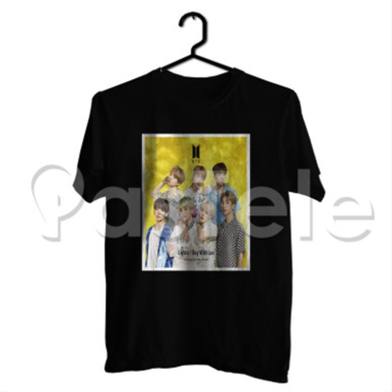 Bts Lights Boy With Luv Custom Personalized T Shirt Tees Apparel Cotton Tee Shirt Shirts Cloth