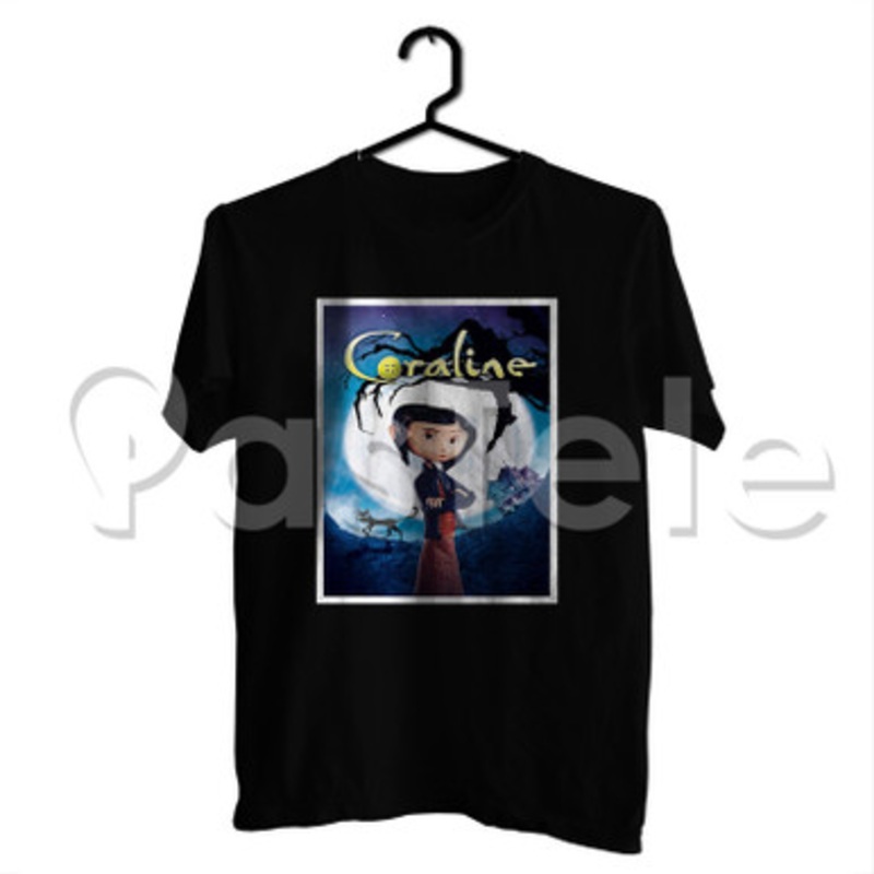 Coraline Custom Personalized T Shirt Tees Apparel Cotton Tee Shirt Shirts Cloth