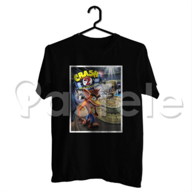 Crash Bandicoot 2 Custom Personalized T Shirt Tees Apparel Cotton Tee Shirt Shirts Cloth