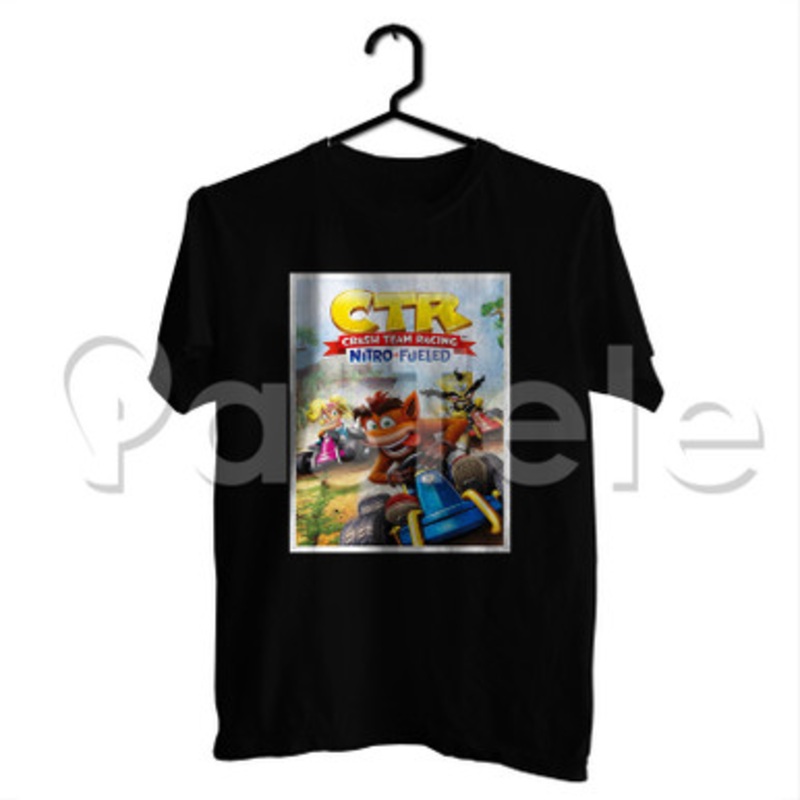 Crash Team Racing Nitro Fueled Custom Personalized T Shirt Tees Apparel Cotton Tee Shirt Shirts Cloth