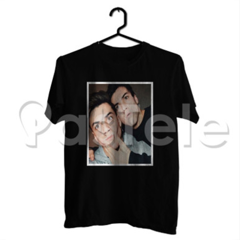 dolan twins 2 Custom Personalized T Shirt Tees Apparel Cotton Tee Shirt Shirts Cloth