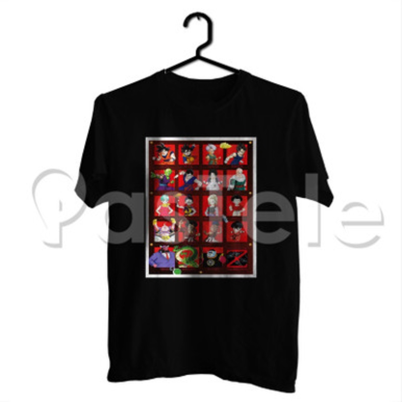 Dragon Ball Z Characters Custom Personalized T Shirt Tees Apparel Cotton Tee Shirt Shirts Cloth