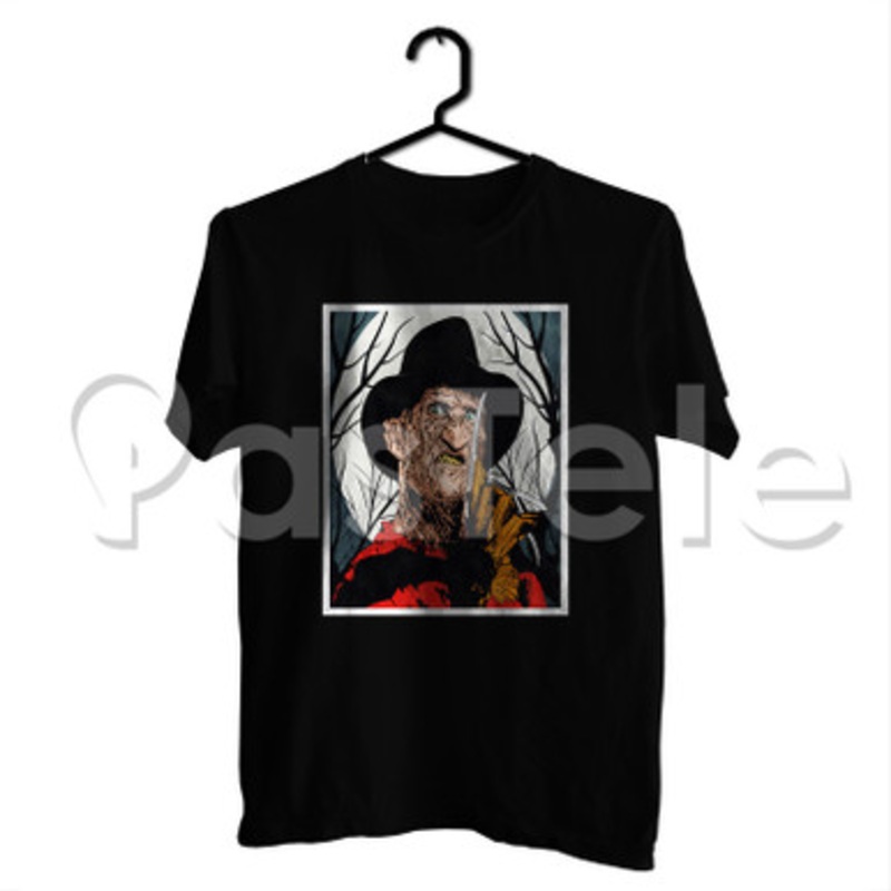 Freddy Krueger Custom Personalized T Shirt Tees Apparel Cotton Tee Shirt Shirts Cloth