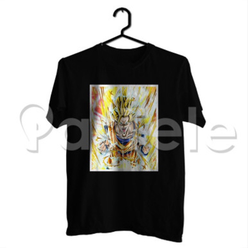 goku ssj 2 Custom Personalized T Shirt Tees Apparel Cotton Tee Shirt Shirts Cloth