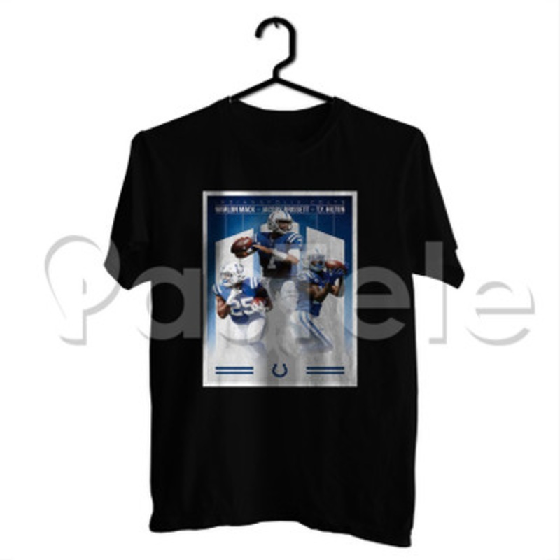 Indianapolis Colts NFL Custom Personalized T Shirt Tees Apparel Cotton Tee Shirt Shirts Cloth