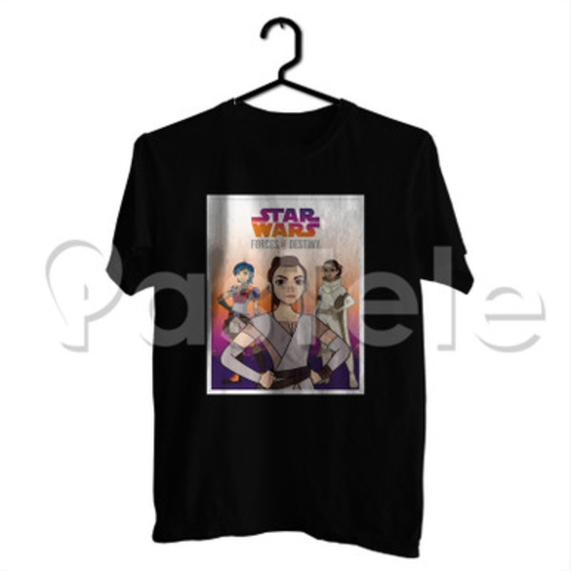 Star Wars Forces of Destiny Custom Personalized T Shirt Tees Apparel Cotton Tee Shirt Shirts Cloth