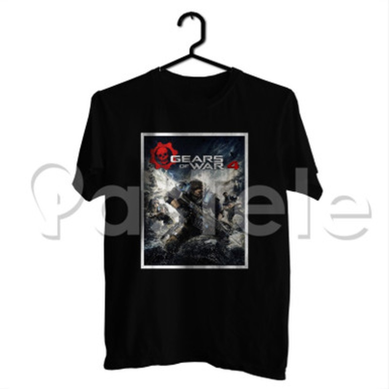 Gears of War 4 Custom Personalized T Shirt Tees Apparel Cotton Tee Shirt Shirts Cloth