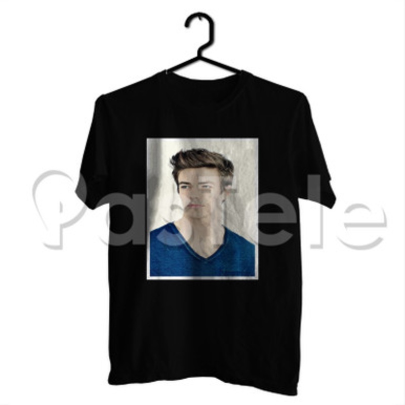 Grant Gustin Custom Personalized T Shirt Tees Apparel Cotton Tee Shirt Shirts Cloth