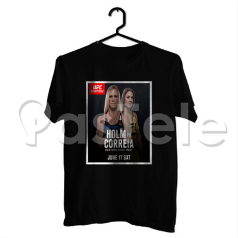 Holly Holm vs Bethe Correia Custom Personalized T Shirt Tees Apparel Cotton Tee Shirt Shirts Cloth