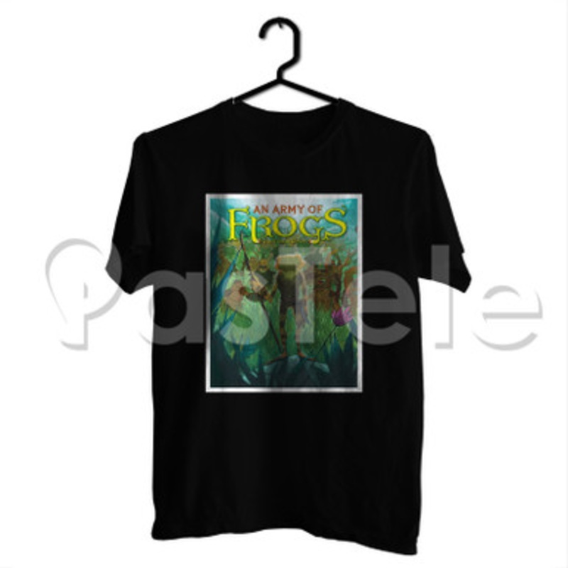 Kulipari An Army of Frogs Custom Personalized T Shirt Tees Apparel Cotton Tee Shirt Shirts Cloth