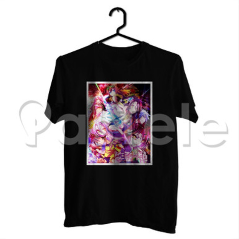 No Game No Life Zero Anime Custom Personalized T Shirt Tees Apparel Cotton Tee Shirt Shirts Cloth