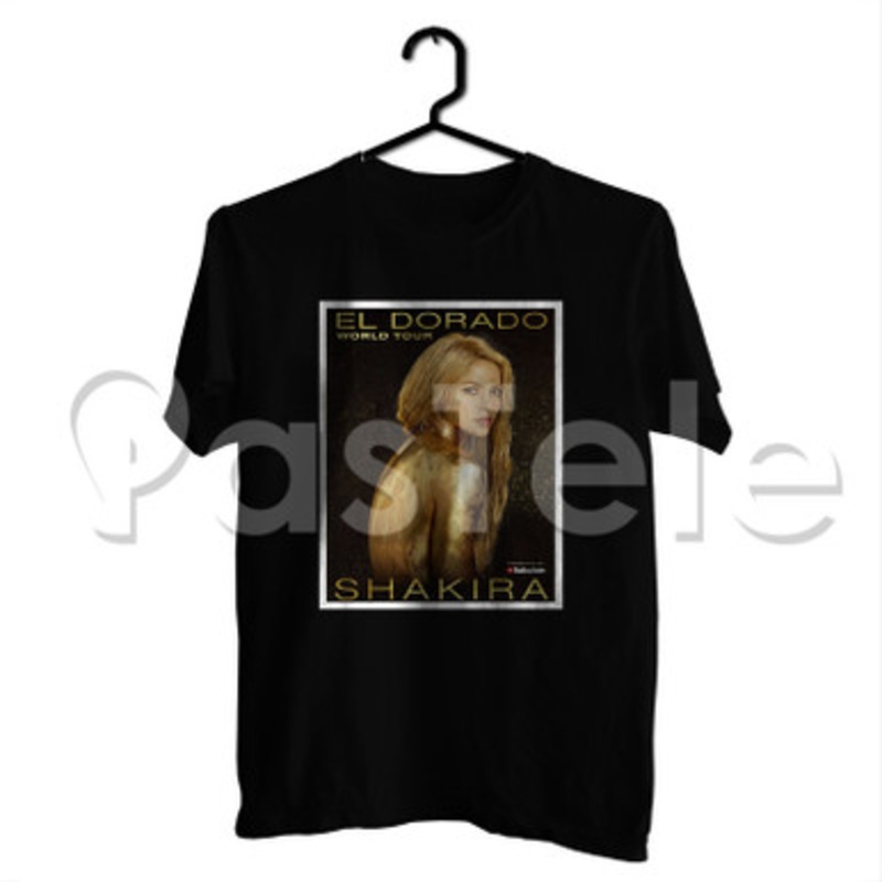 Shakira EL Dorado World Tour Custom Personalized T Shirt Tees Apparel Cotton Tee Shirt Shirts Cloth