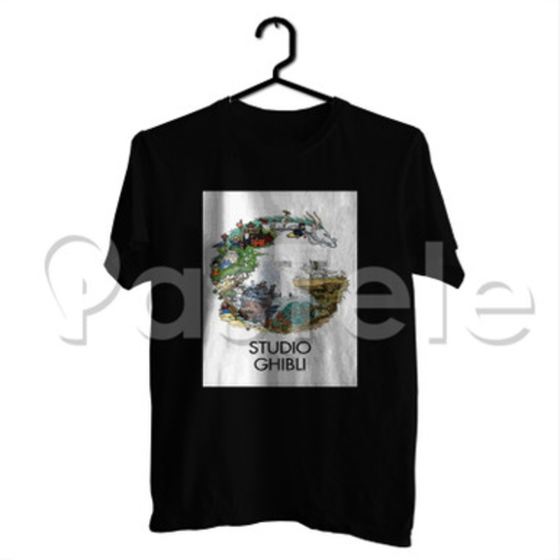 Studio Ghibli Tribute Custom Personalized T Shirt Tees Apparel Cotton Tee Shirt Shirts Cloth