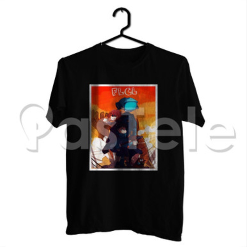 FLCL Canti and Takkun Custom Personalized T Shirt Tees Apparel Cotton Tee Shirt Shirts Cloth