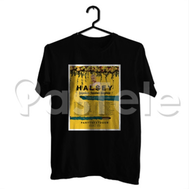 Halsey Hopeless Fountain Kingdom World Tour Custom Personalized T Shirt Tees Apparel Cotton Tee Shirt Shirts Cloth