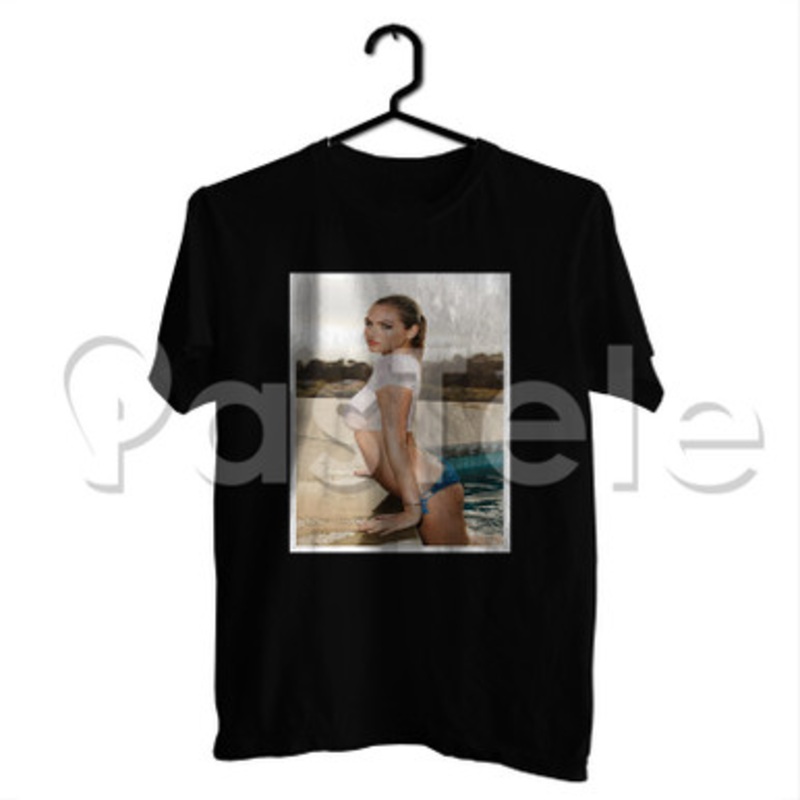 Kate Upton Custom Personalized T Shirt Tees Apparel Cotton Tee Shirt Shirts Cloth
