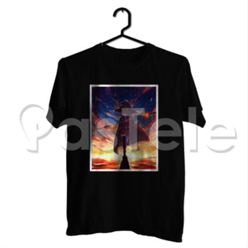 Megumin Konosuba Custom Personalized T Shirt Tees Apparel Cotton Tee Shirt Shirts Cloth