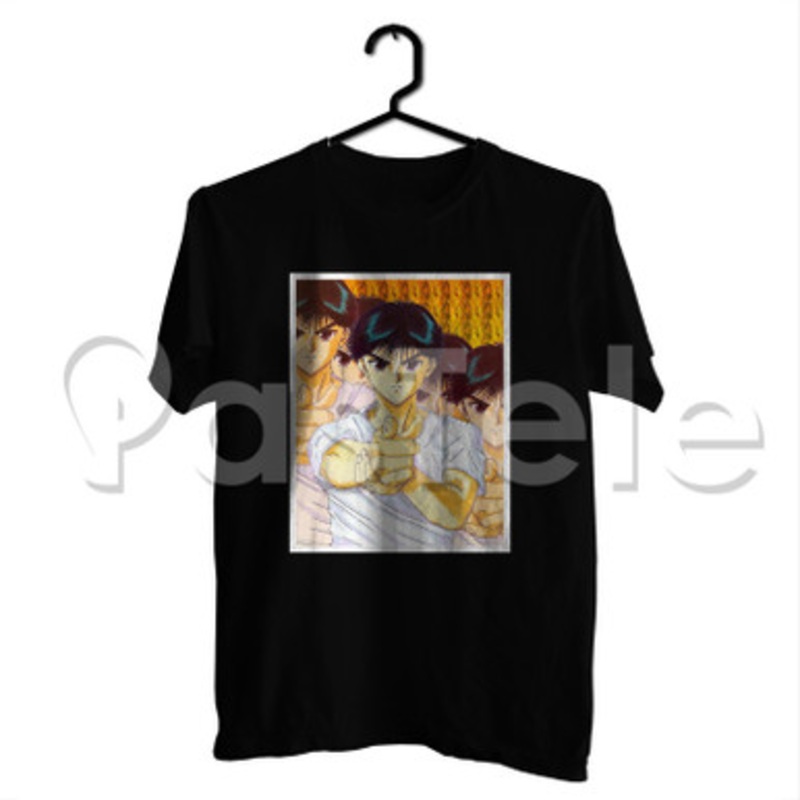 Yusuke Urameshi Custom Personalized T Shirt Tees Apparel Cotton Tee Shirt Shirts Cloth