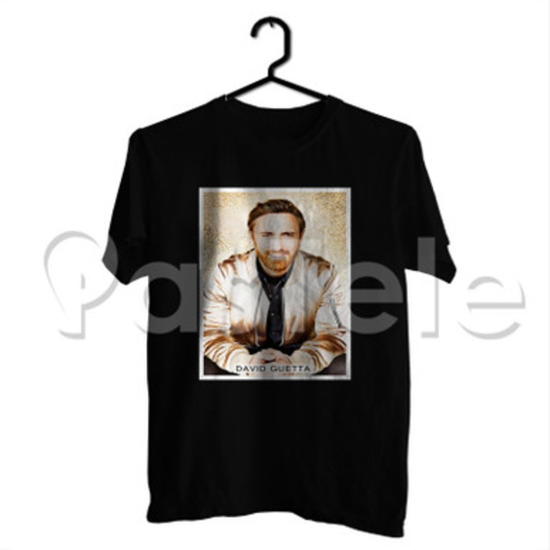 David Guetta Custom Personalized T Shirt Tees Apparel Cotton Tee Shirt Shirts Cloth