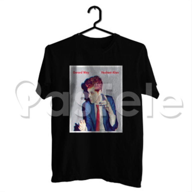 Gerard Way Hesitant Alien Custom Personalized T Shirt Tees Apparel Cotton Tee Shirt Shirts