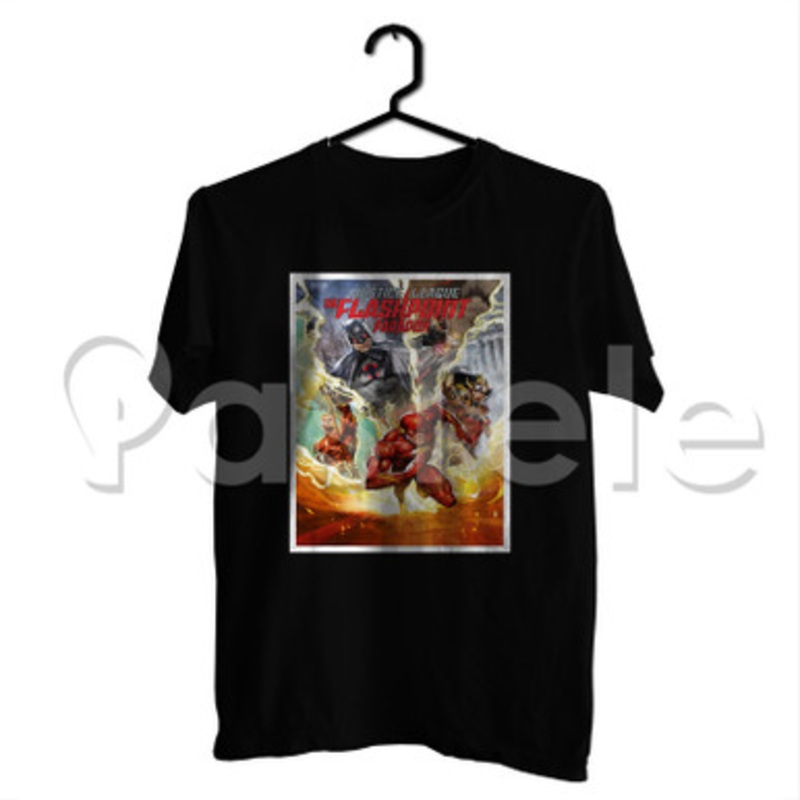 Justice League The Flashpoint Paradox Custom Personalized T Shirt Tees Apparel Cotton Tee Shirt Shir