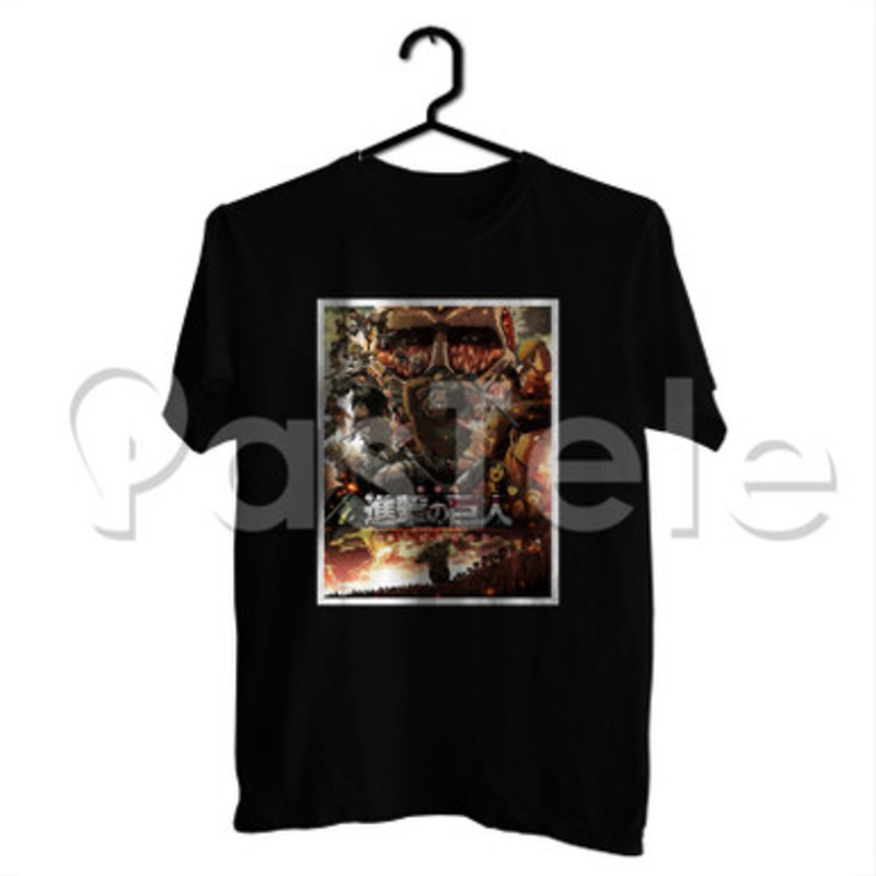 Shingeki no Kyojin Season 2 Custom Personalized T Shirt Tees Apparel Cotton Tee Shirt Shirts
