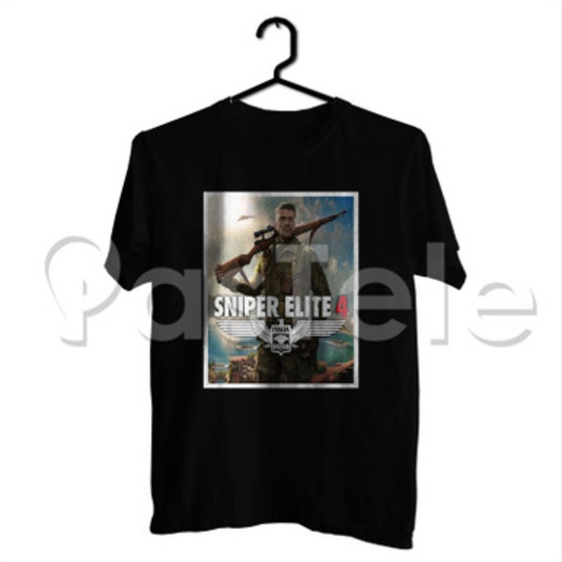Sniper Elite 4 Custom Personalized T Shirt Tees Apparel Cotton Tee Shirt Shirts