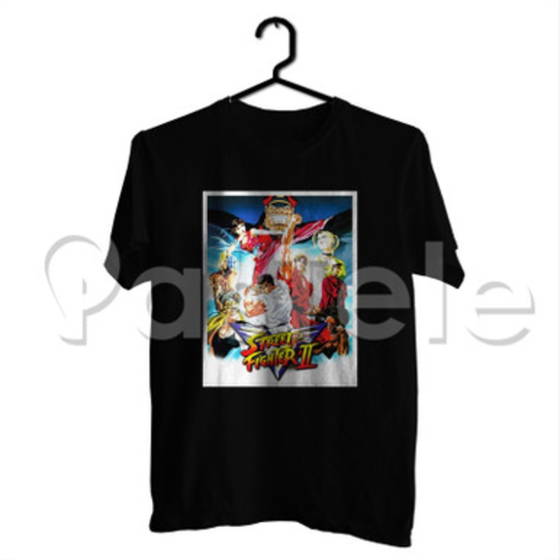 Street Fighter II Custom Personalized T Shirt Tees Apparel Cotton Tee Shirt Shirts Cloth