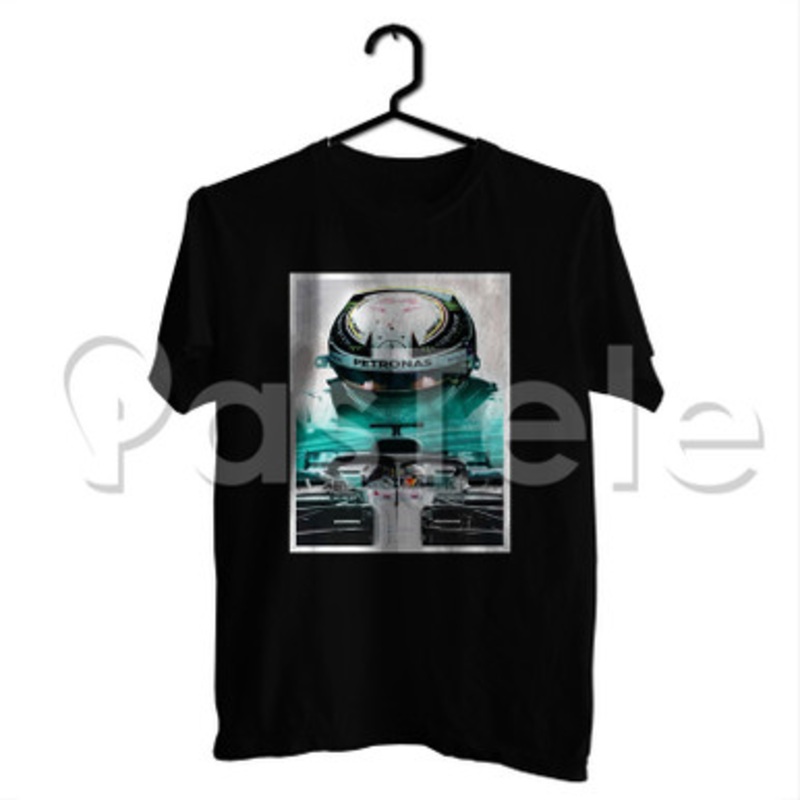 Lewis Hamilton Petronas Custom Personalized T Shirt Tees Apparel Cotton Tee Shirt Shirts