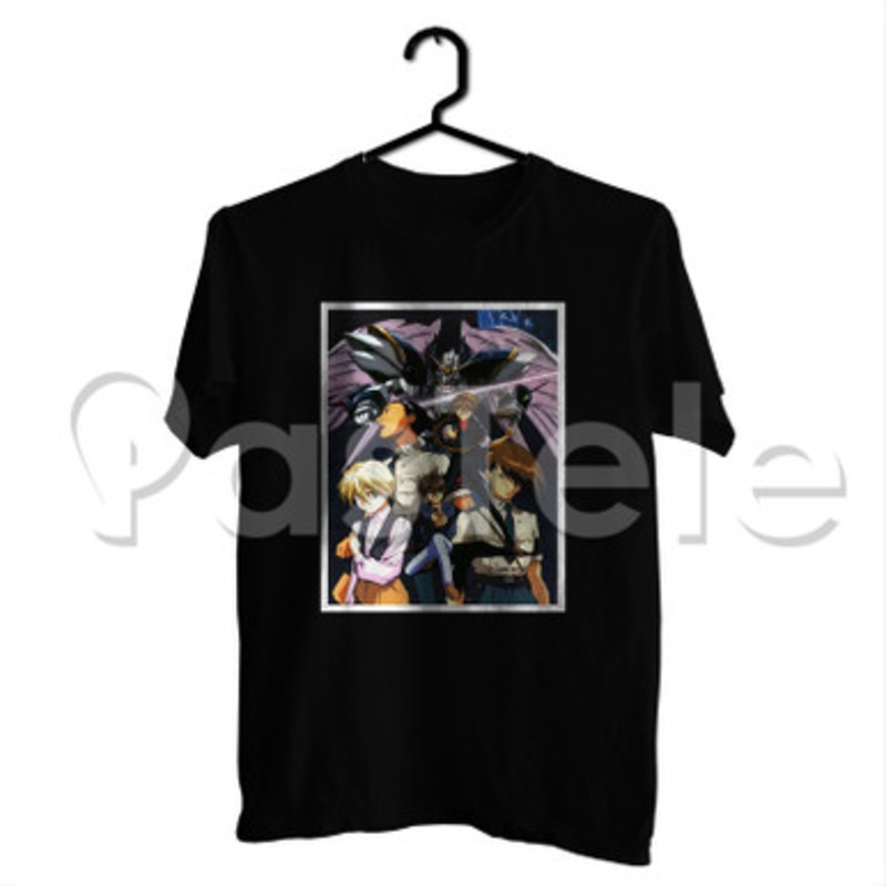 Mobile Suit Gundam Wing Custom Personalized T Shirt Tees Apparel Cotton Tee Shirt Shirts