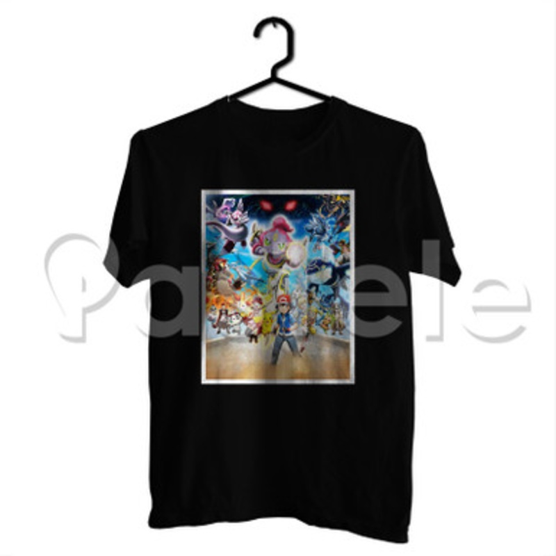Pok mon the Movie Hoopa and the Clash of Ages Custom Personalized T Shirt Tees Apparel Cotton Tee Sh