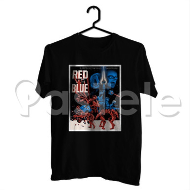 Red vs Blue Halo Custom Personalized T Shirt Tees Apparel Cotton Tee Shirt Shirts