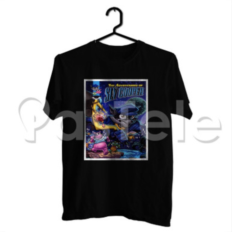 Sly Cooper Custom Personalized T Shirt Tees Apparel Cotton Tee Shirt Shirts