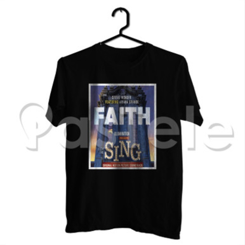 Stevie Wonder Faith ft Ariana Grande Custom Personalized T Shirt Tees Apparel Cotton Tee Shirt Shirt