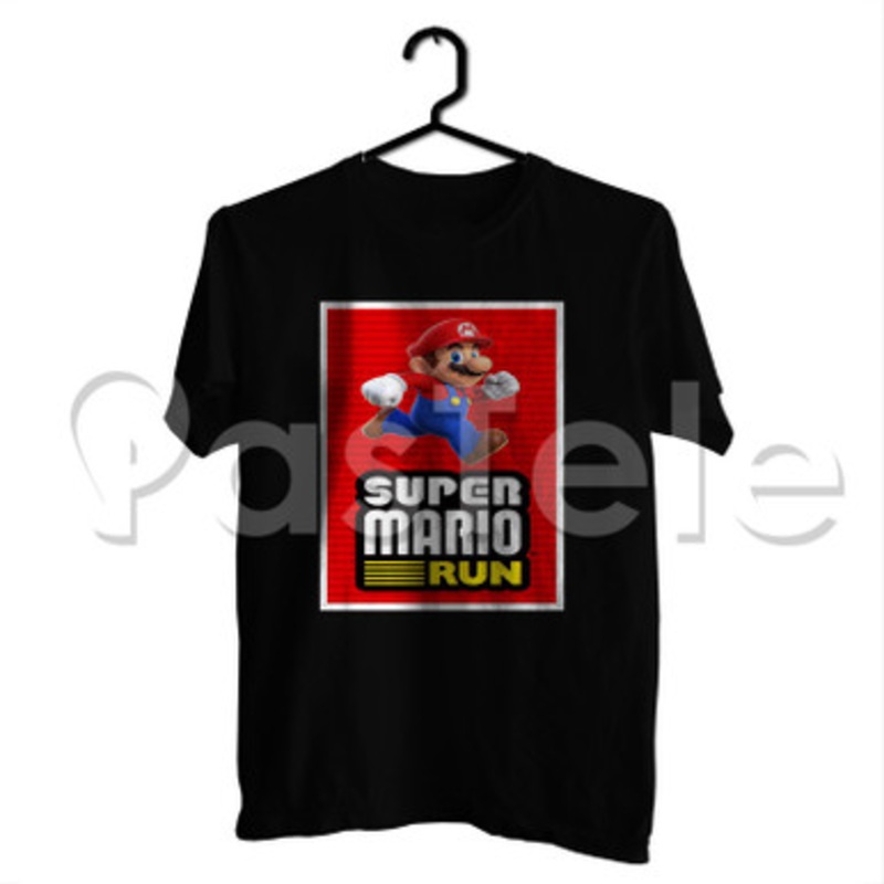 Super Mario Run Custom Personalized T Shirt Tees Apparel Cotton Tee Shirt Shirts
