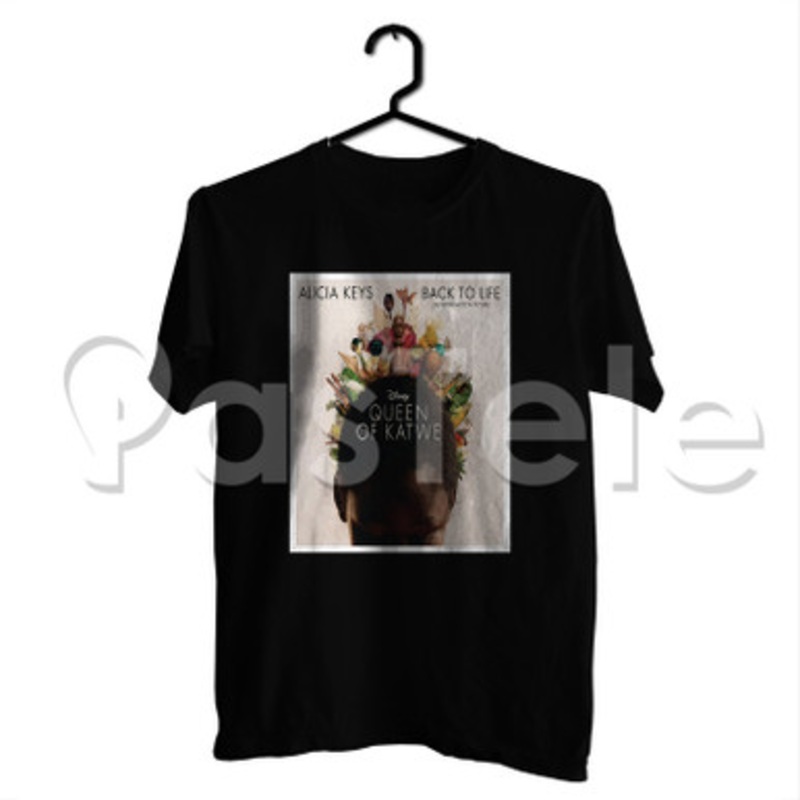 Alicia Keys Back to Life Custom Personalized T Shirt Tees Apparel Cotton Tee Shirt Shirts