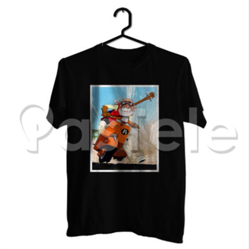 FLCL Anime Custom Personalized T Shirt Tees Apparel Cotton Tee Shirt Shirts