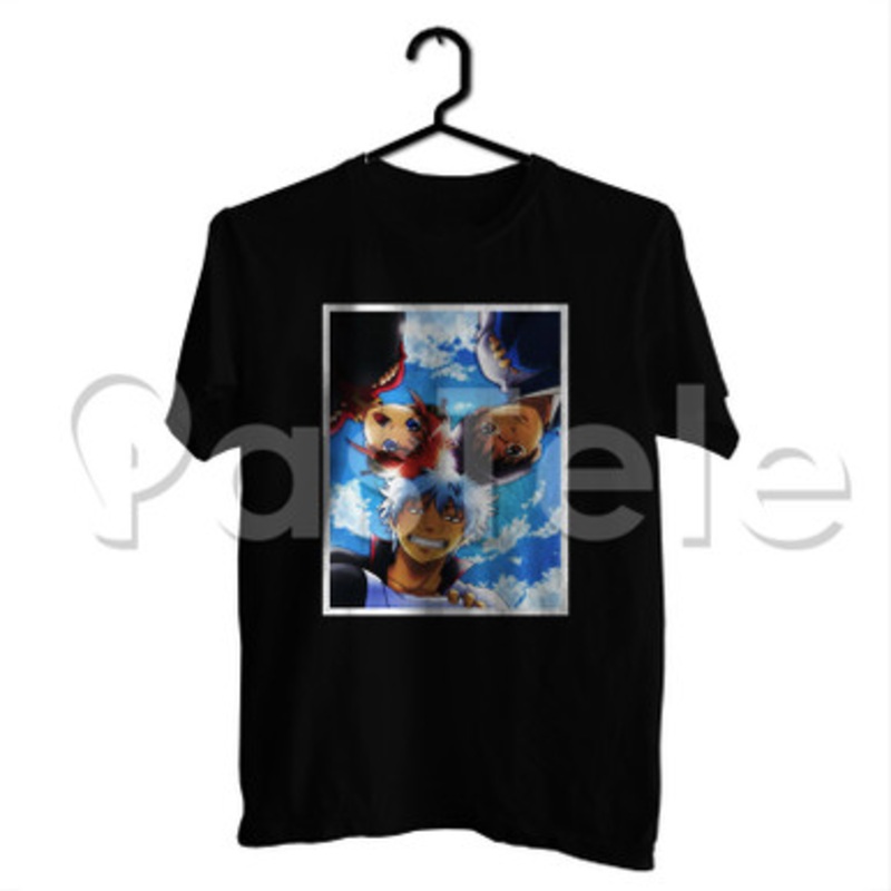 Gintama Custom Personalized T Shirt Tees Apparel Cotton Tee Shirt Shirts