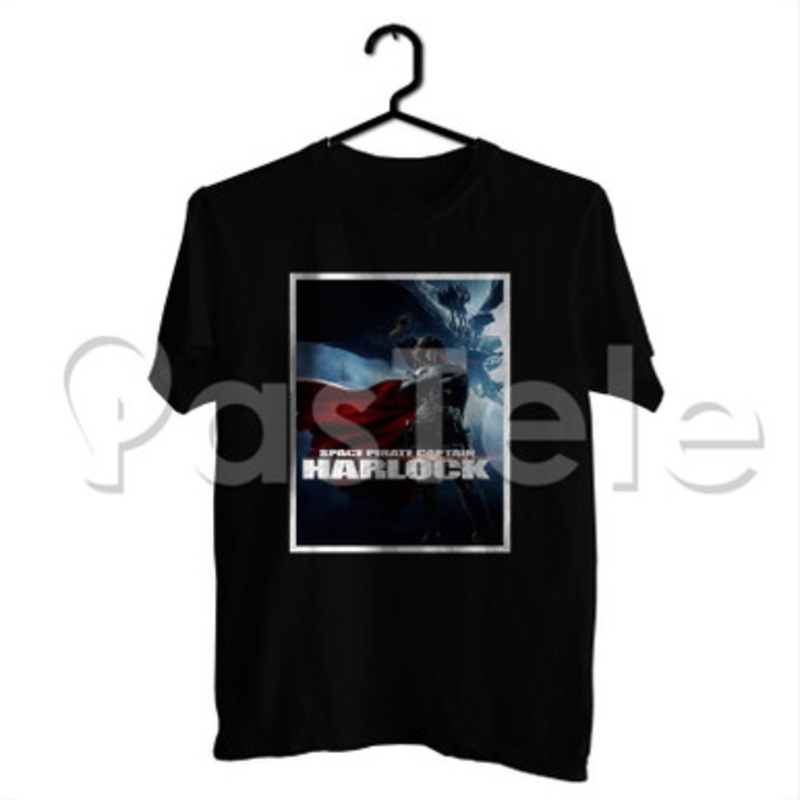 Harlock Space Pirate Custom Personalized T Shirt Tees Apparel Cotton Tee Shirt Shirts