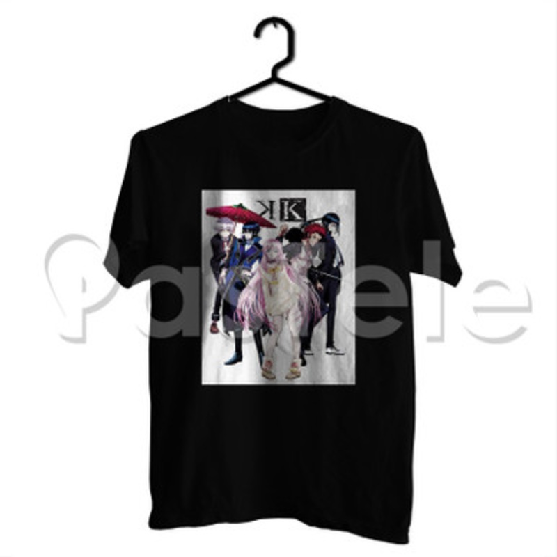 K Anime Custom Personalized T Shirt Tees Apparel Cotton Tee Shirt Shirts