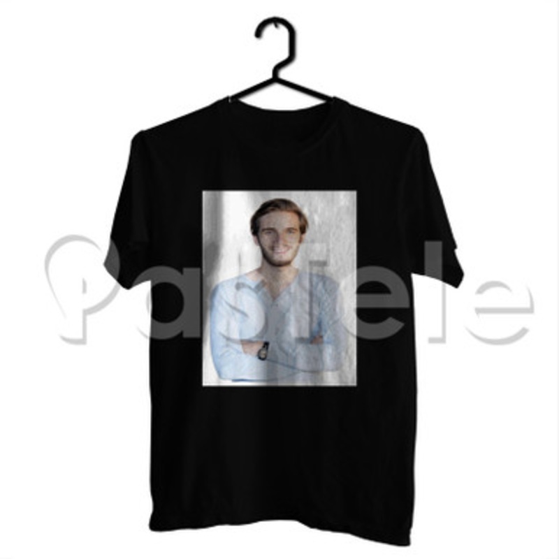 Pewdiepie Custom Personalized T Shirt Tees Apparel Cotton Tee Shirt Shirts