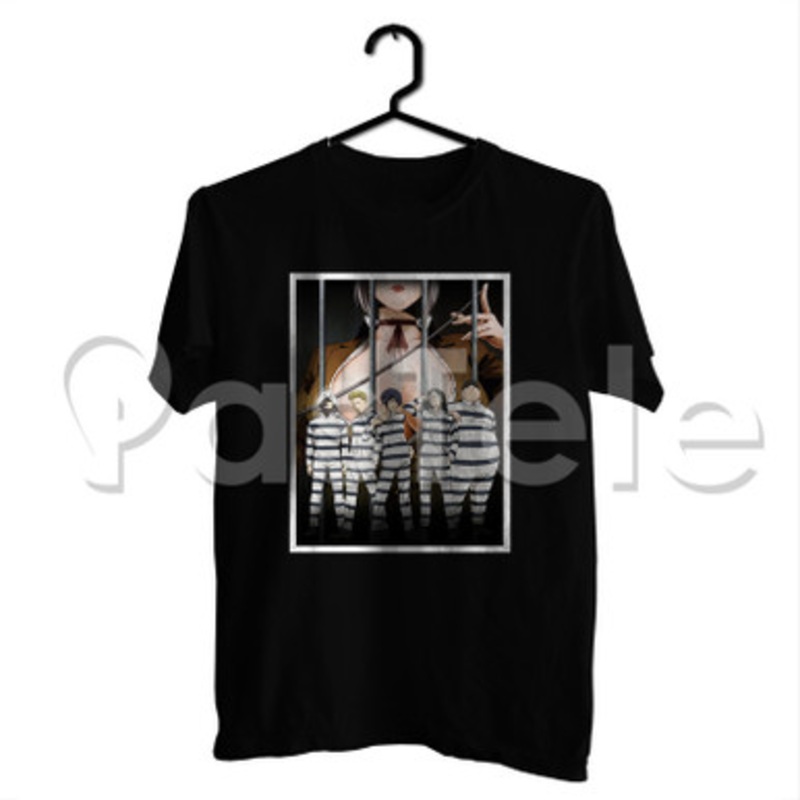 Prison School Custom Personalized T Shirt Tees Apparel Cotton Tee Shirt Shirts
