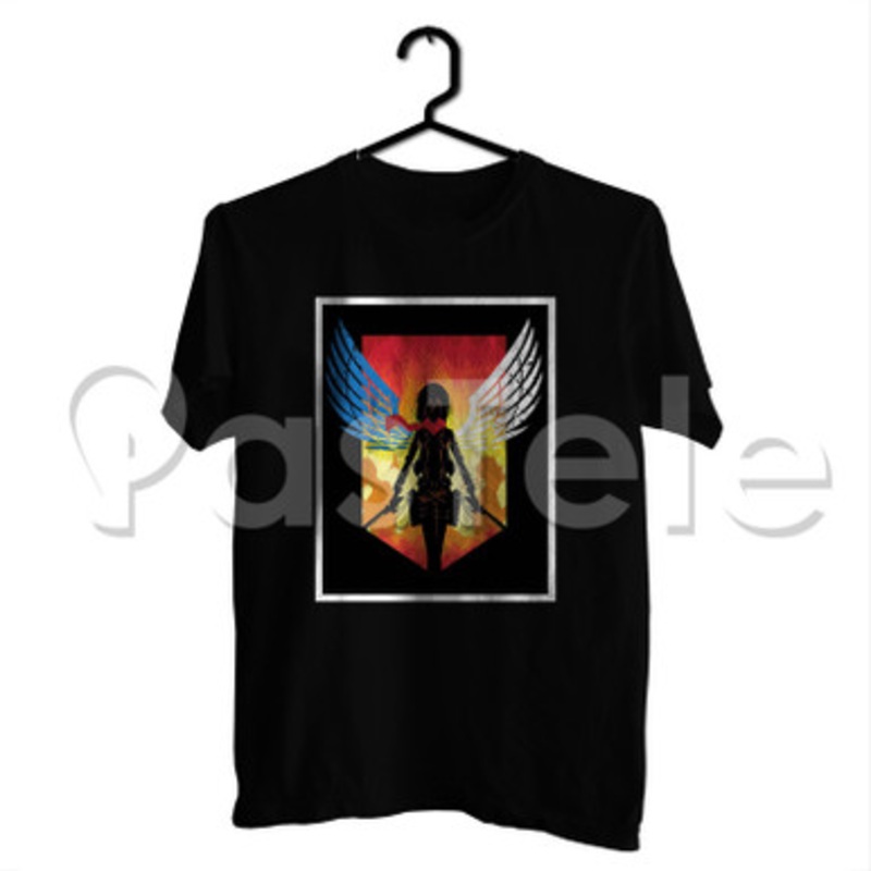 Shingeki No Kyojin Attack on Titan Custom Personalized T Shirt Tees Apparel Cotton Tee Shirt Shirts