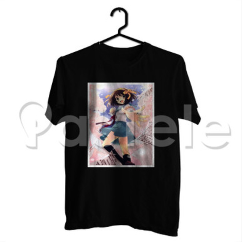 Suzumiya Haruhi Custom Personalized T Shirt Tees Apparel Cotton Tee Shirt Shirts