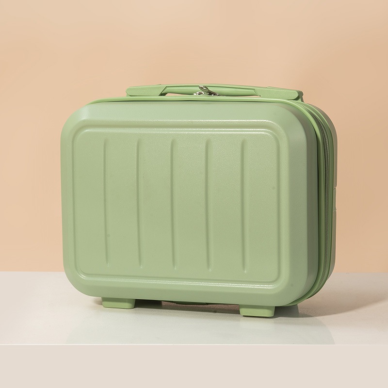 Apple Green Ladies Hardside Handbags 14 Inches Travelling Cosmetic Bags – Handbags and Hardside Handbags price