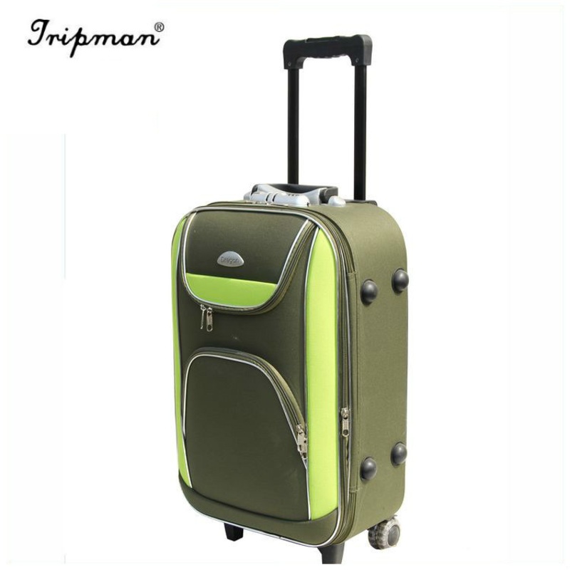 Fashion Fabric Bag Flight Travel Trolley Luggages – Luggage and Trolley Bag price