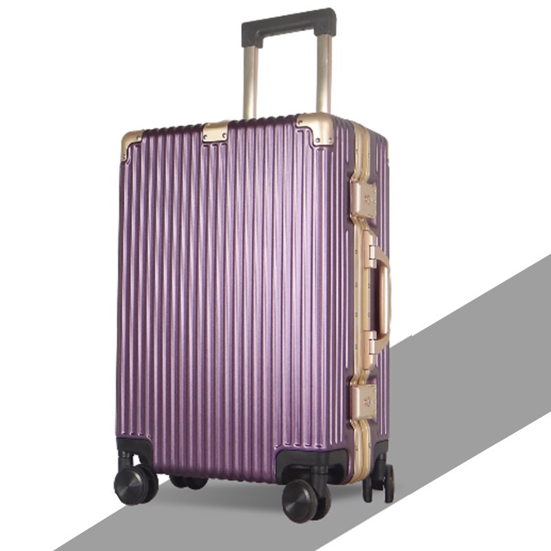 Luxury Aluminum Construction Multi-Directional Wheel Trolley Luggage Premium Wholesale Travel Suitcase – Aluminum Luggage and Wholesale Luggage price