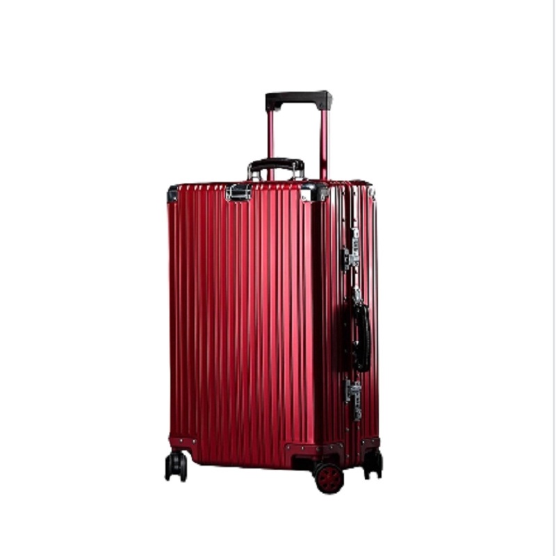 Luxury Aluminum Travel Luggage Koffer Style Four-Wheeled Spinner Suitcases with Tsa Lock – High Quality Travel Luggage and Koffer price