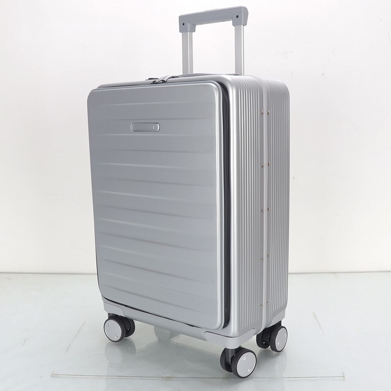 New Style Front Open Travel Luggage Customize Logo Tsa Lock Four Wheels – Wholesale Travel Luggage and Luggage price
